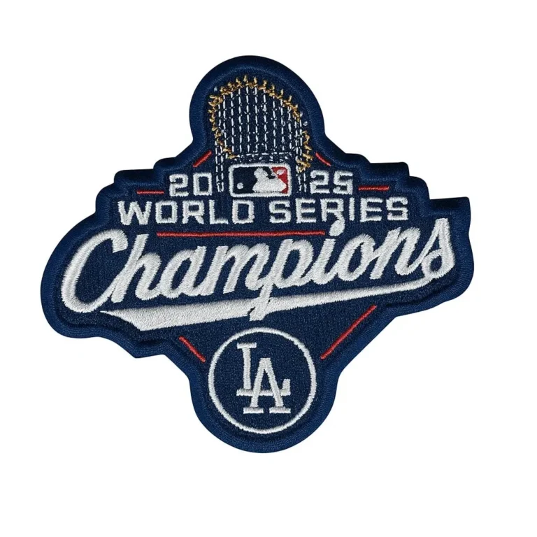 2025 World Series Champions Los Angeles Dodgers Jersey Patch