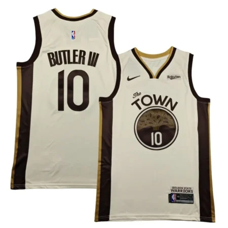 Golden State Warriors 2025_26 City Edition Swingman Jersey - Tan - Jimmy Butler III