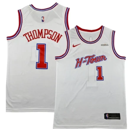 Houston Rockets 2025_26 City Edition Swingman Jersey - White - Amen Thompson