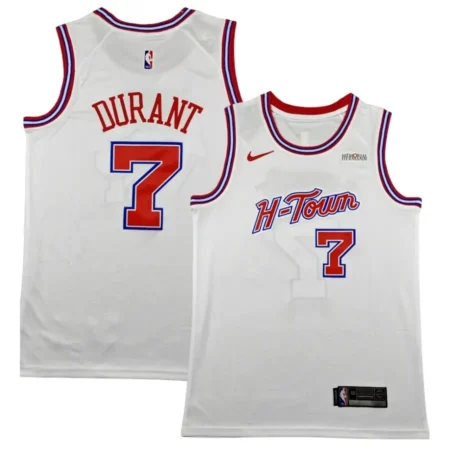 Houston Rockets 2025_26 City Edition Swingman Jersey - White - Kevin Durant