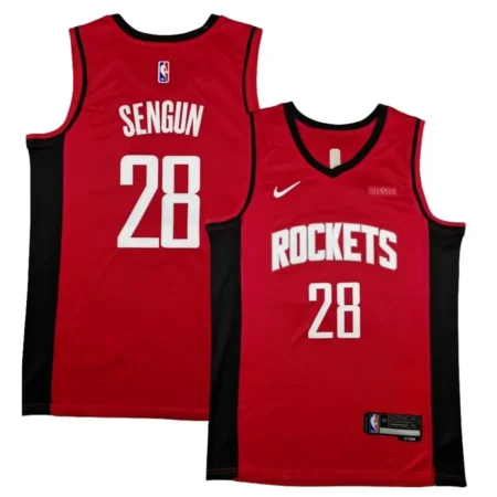 Houston Rockets Icon Edition Swingman Jersey - Red - Alperen Sengun