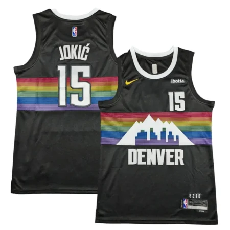 Nikola Jokic Denver Nuggets 2025_26 City Edition Jersey - Black