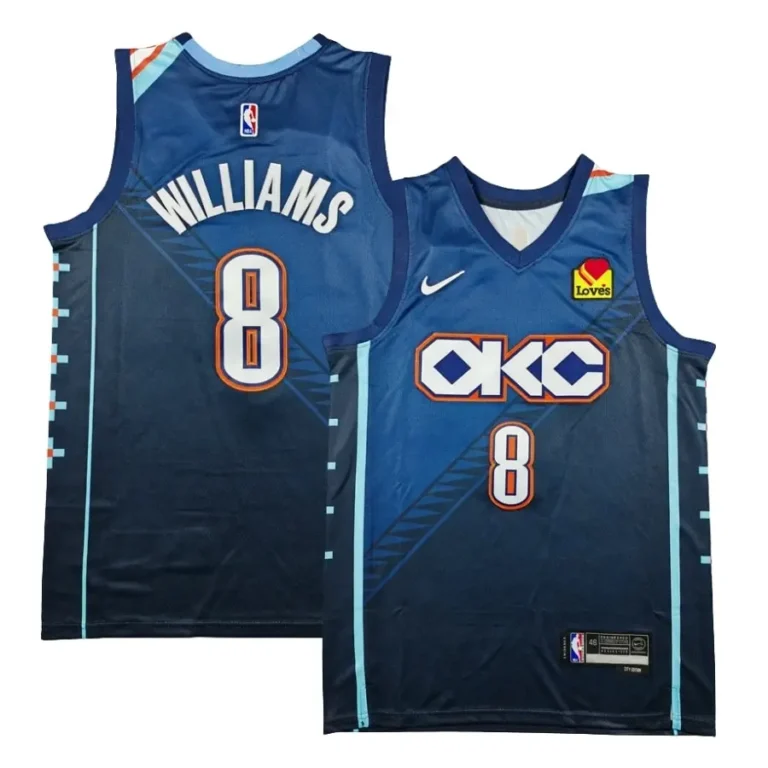 Oklahoma City Thunder 2025_26 City Edition Swingman Jersey - Gray - Jalen Williams