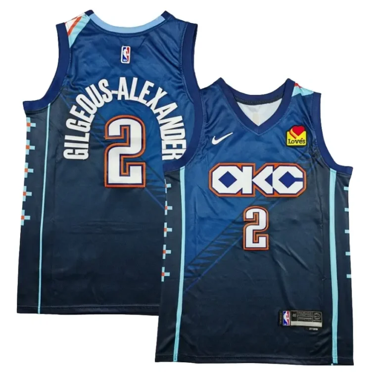 Oklahoma City Thunder 2025_26 City Edition Swingman Jersey - Gray - Shai Gilgeous-Alexander