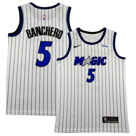 Orlando Magic Association Edition Swingman Jersey - White - Paolo Banchero
