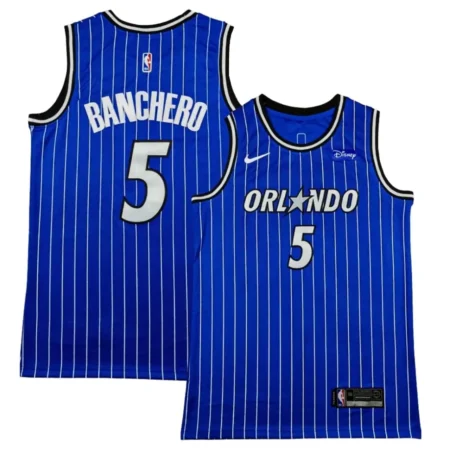Orlando Magic Icon Edition Swingman Jersey - Blue - Paolo Banchero