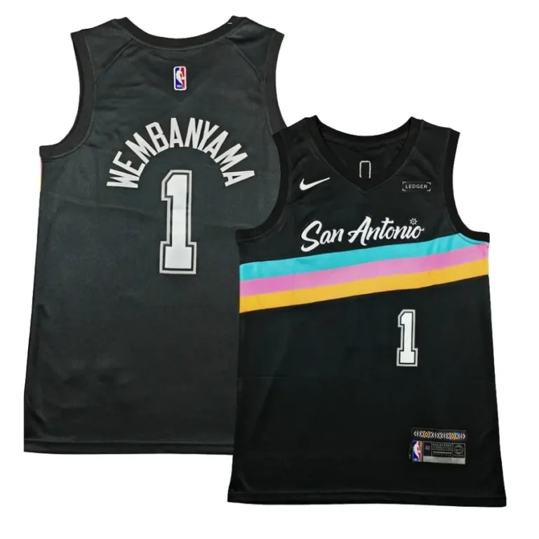 San Antonio Spurs 2025 City Edition Jersey - Victor Wembanyama