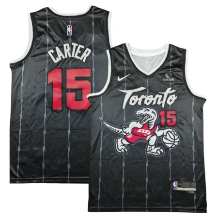 Vince Carter Toronto Raptors 2025_26 City Edition Jersey - Black