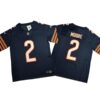 D.J. Moore #2 Bears Navy Vapor Jersey Stitched