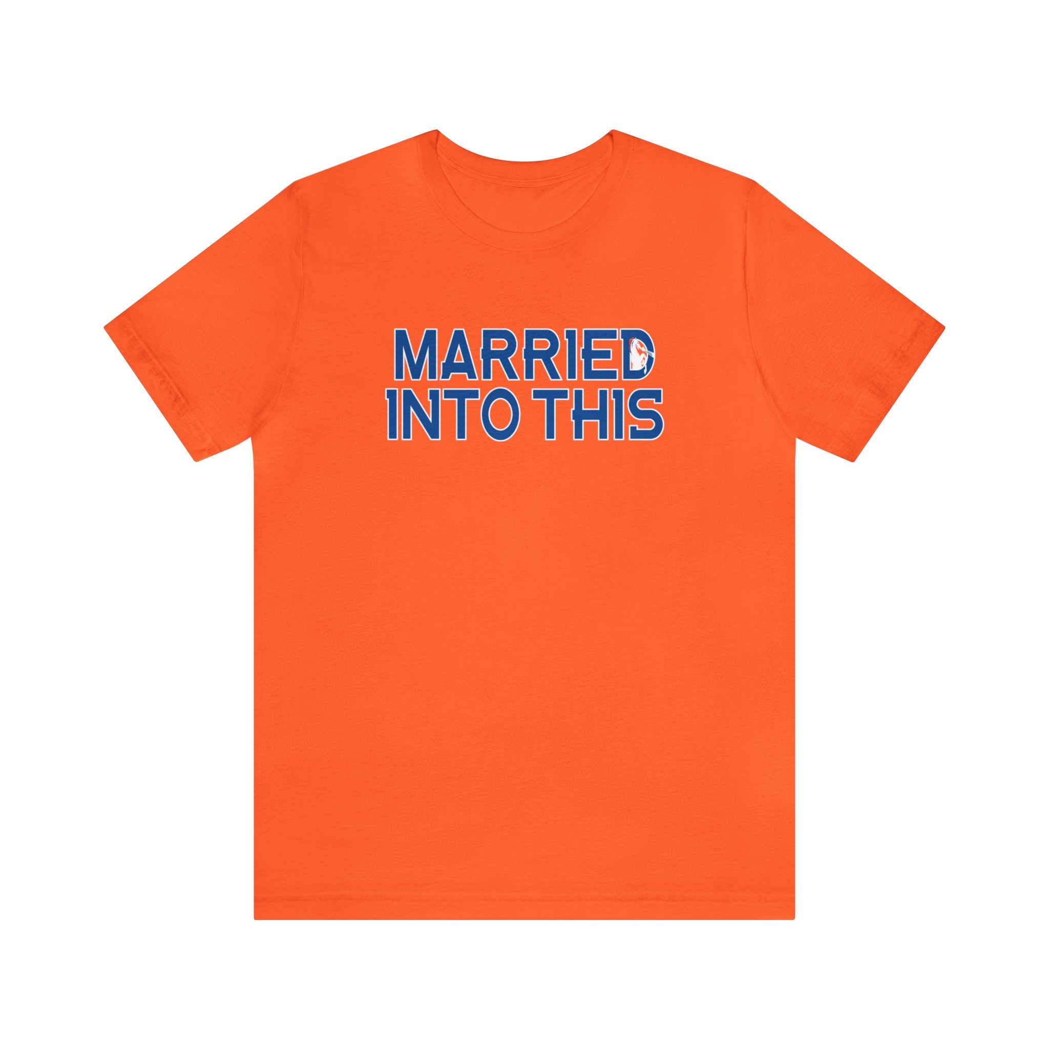 Bronco Married Into This Denver Football T-Shirt – Tailgate-Ready for Gameday