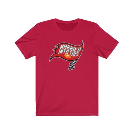Unisex Buccaneer Married Into This Tampa Football T-Shirt – Gameday Tailgate Ready
