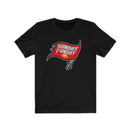 Unisex Buccaneer Sunday Funday Tampa Bay Football T-Shirt – Gameday Bar Tee