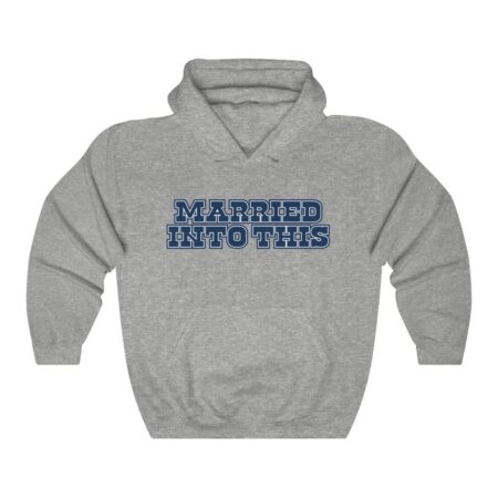 Unisex Cowboy Married Into This Dallas Football Hoodie – Tailgates Gameday Ready